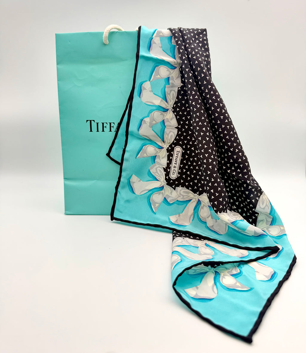 Tiffany & Co. Silk Mini Scarf /Handkerchief