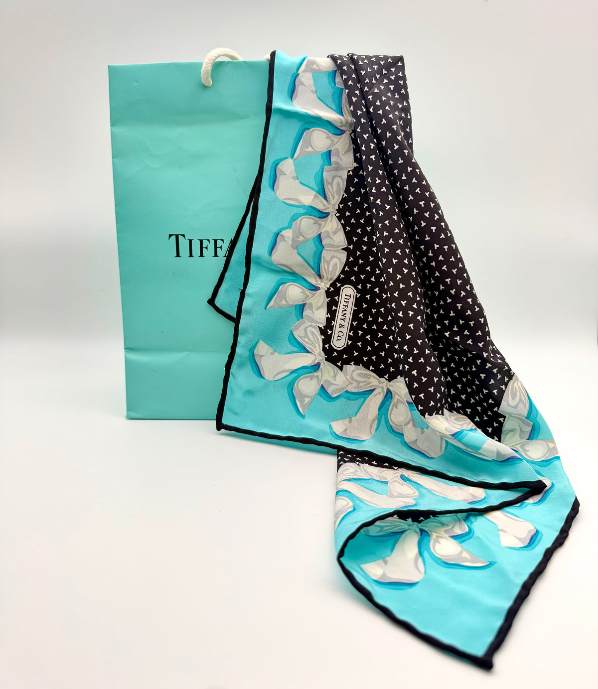 Tiffany & Co. Silk Mini Scarf /Handkerchief
