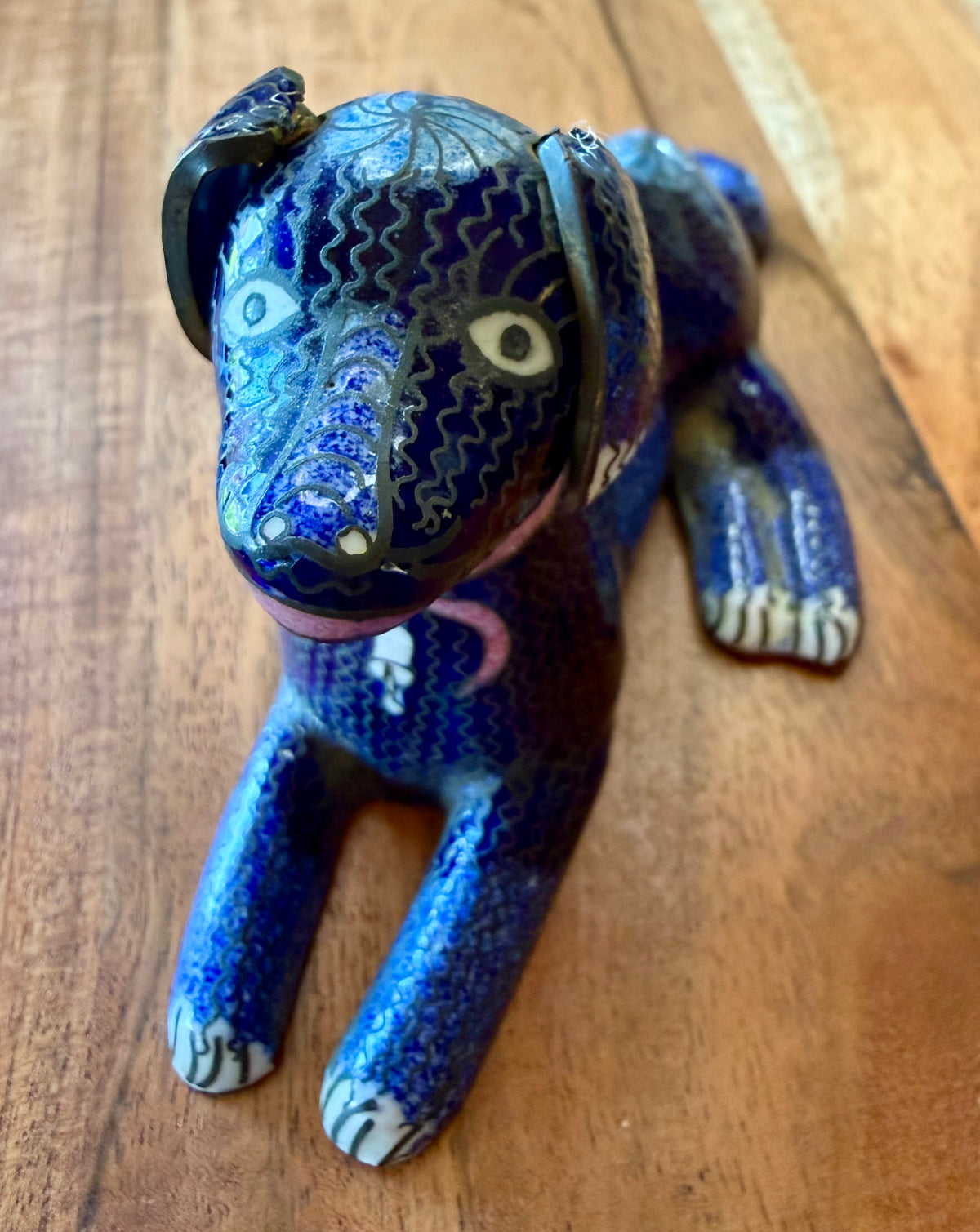 Cloisonné Dog