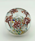 Signed Blown Glass Paper Weight