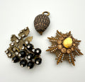 Vintage Brooches Lot of 3