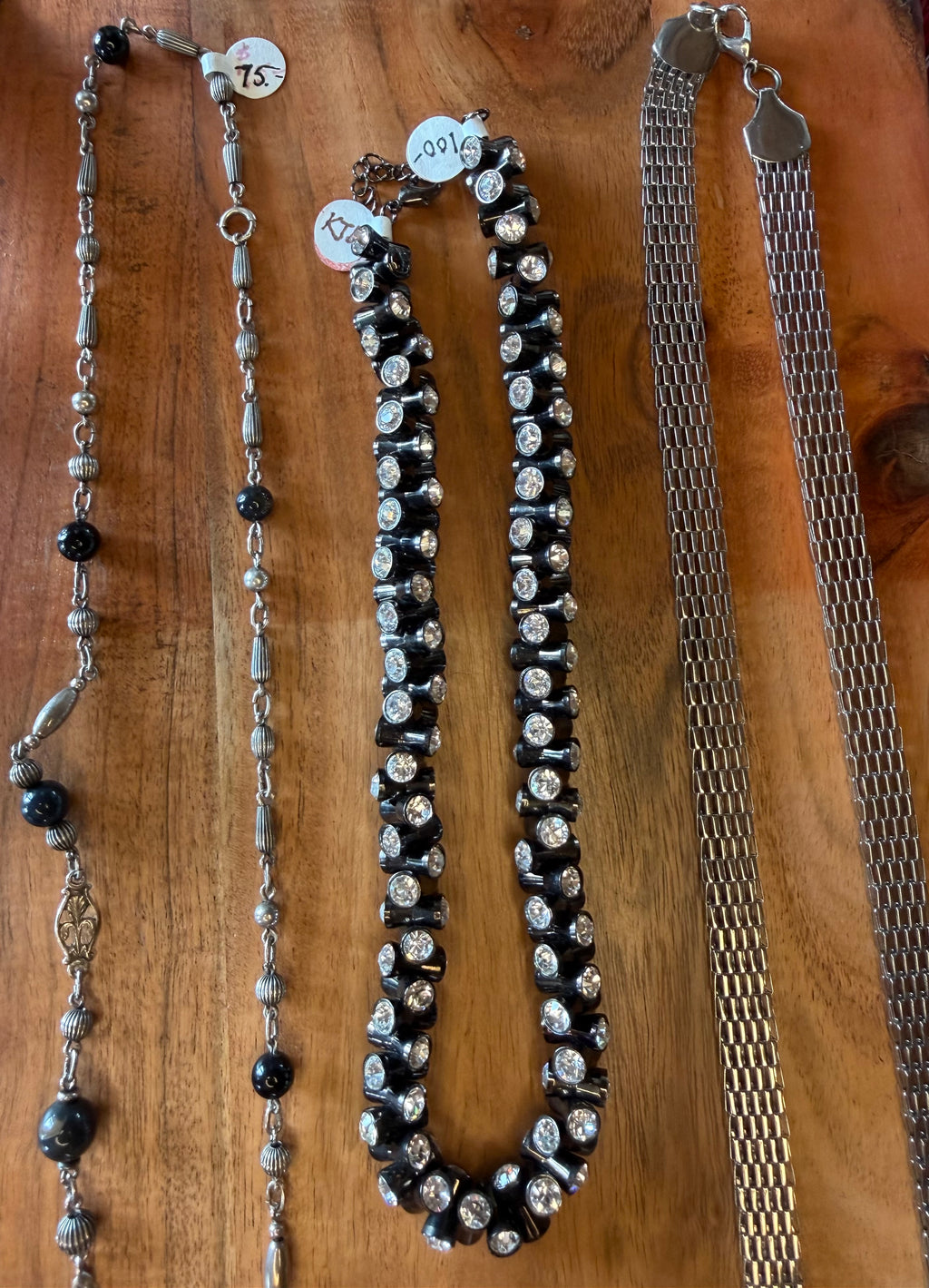 Silver Tone & Black Tone Lot #6