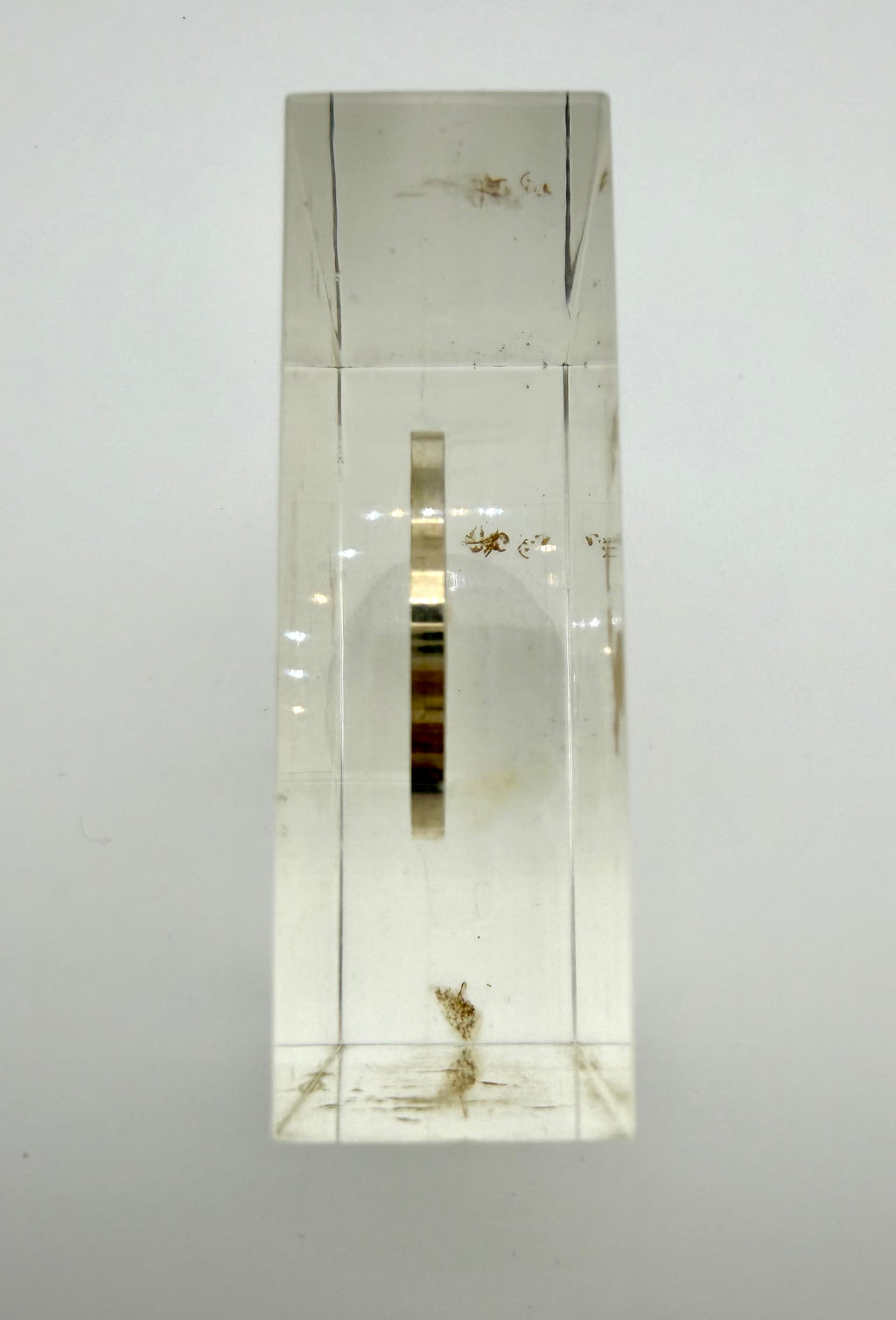 Silver & Copper Coin Lot of 3 in Plexiglass