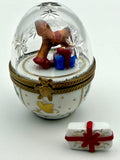 Limoges “Christmas Egg” Box