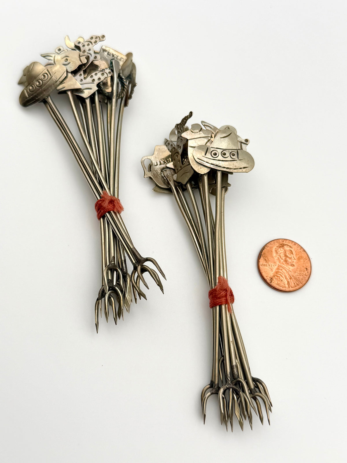 Sterling Silver Mini Forks Set of 2