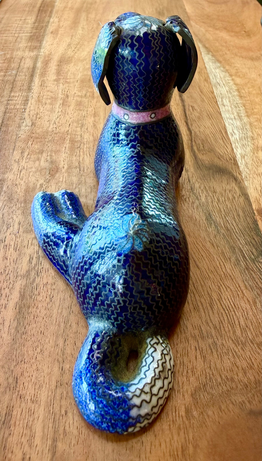 Cloisonné Dog