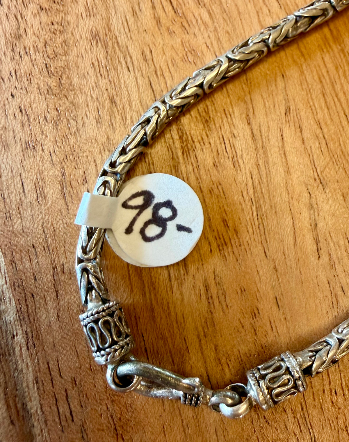 Silver Necklace Lot #4