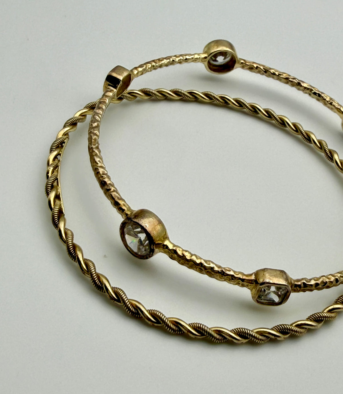 Sterling Silver Bangle Lot of 2