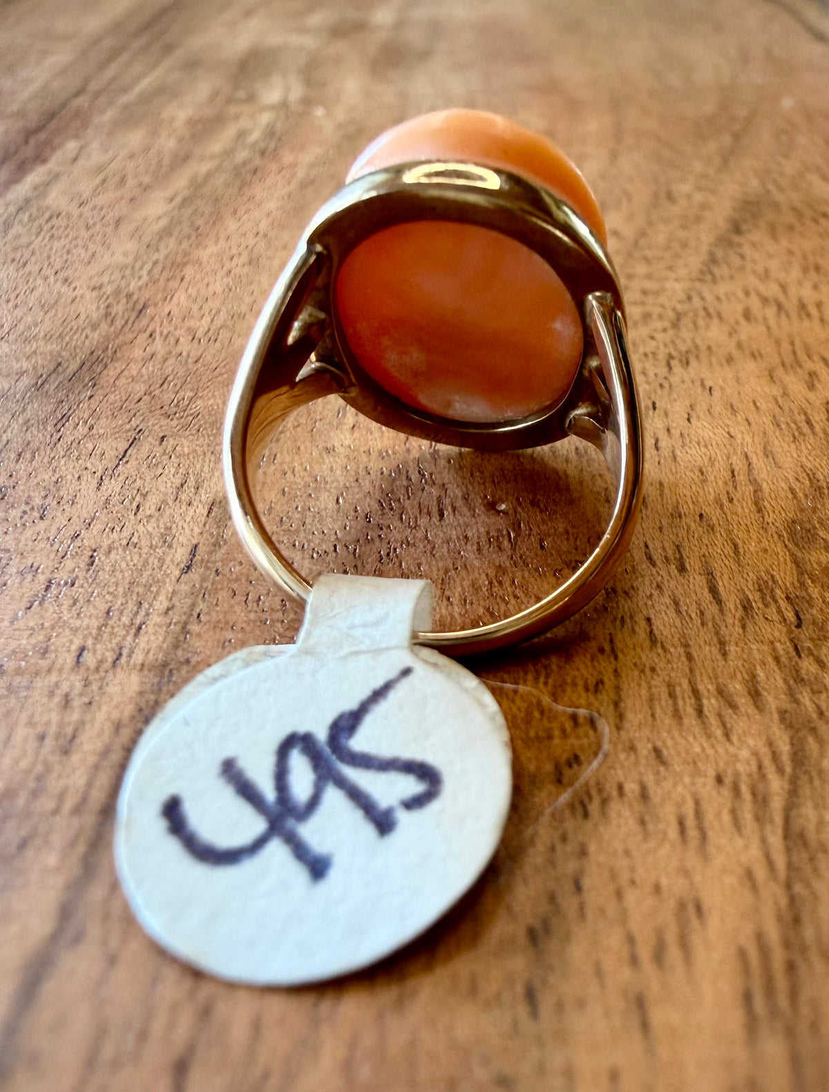 14K Gold Cameo Ring