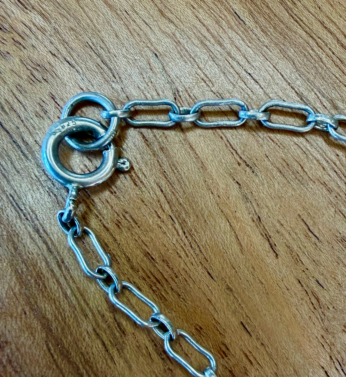 Silver Quartz Necklace / Chain