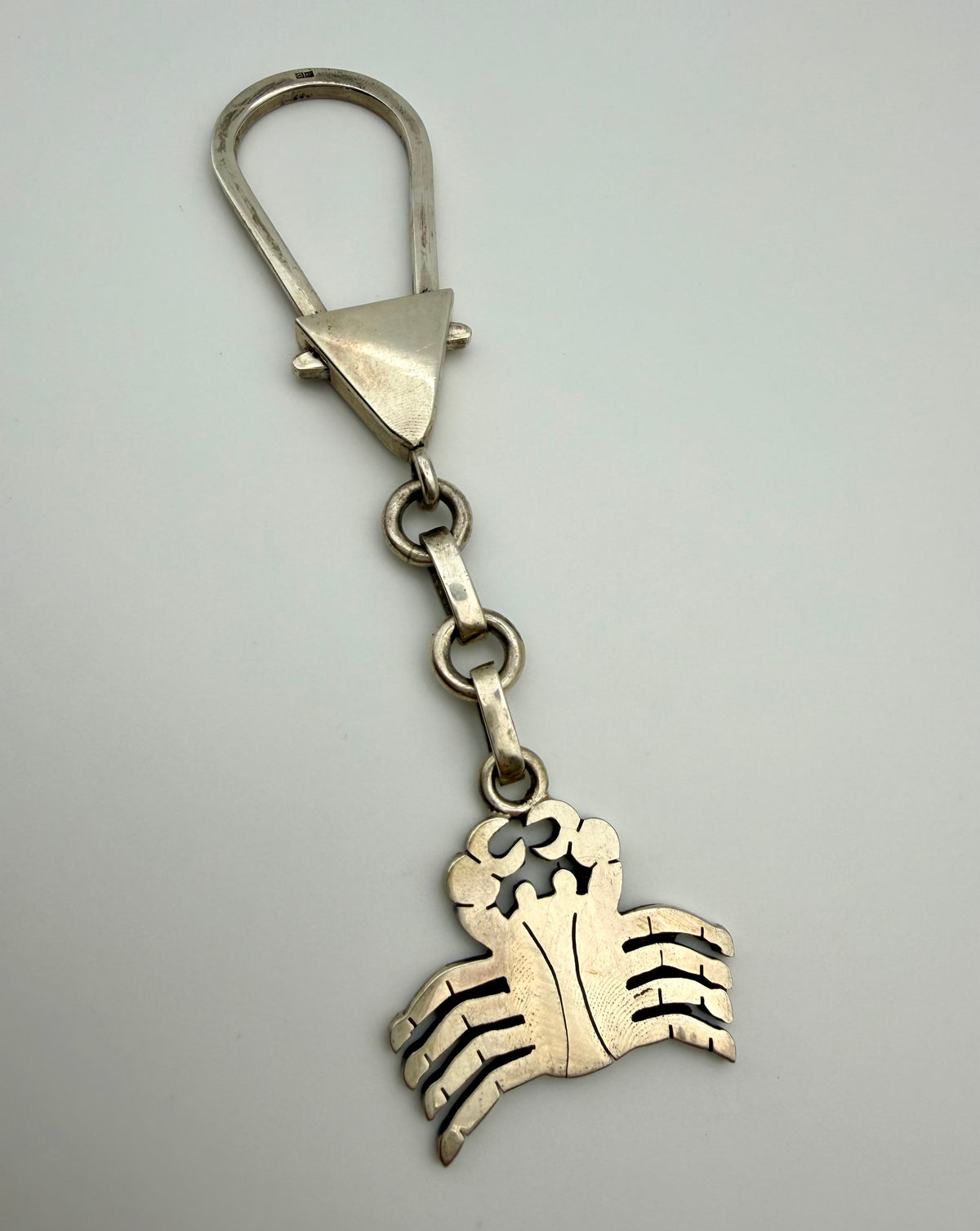 Sterling Silver “Crab” Keychain