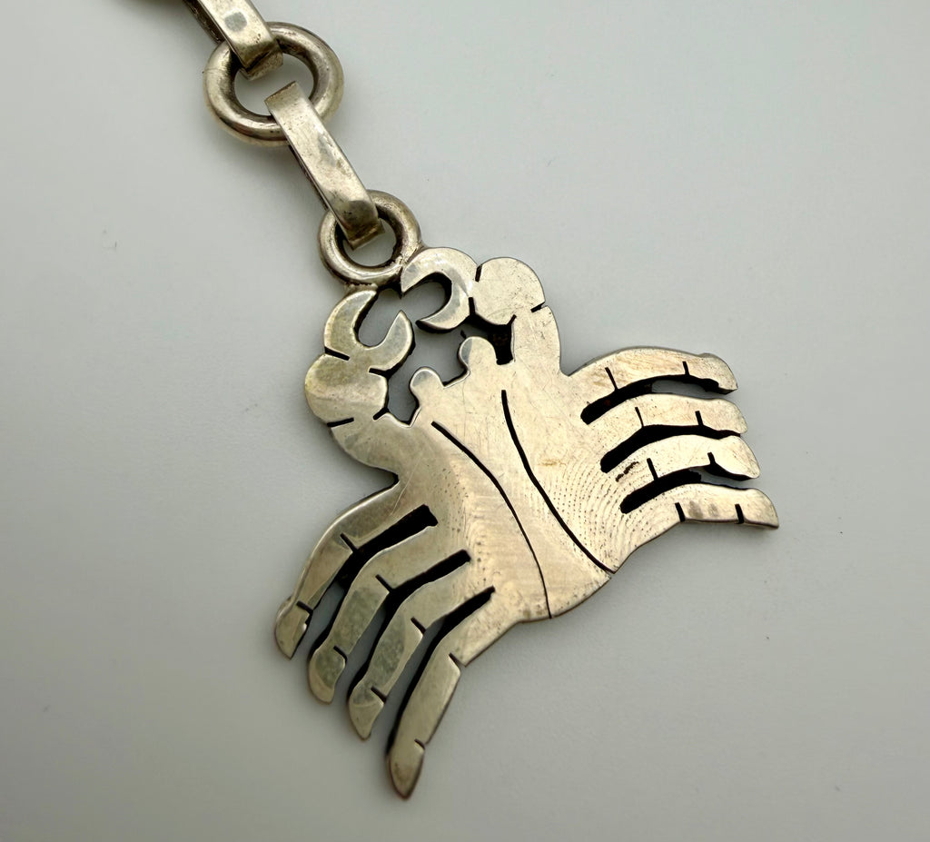 Sterling Silver “Crab” Keychain