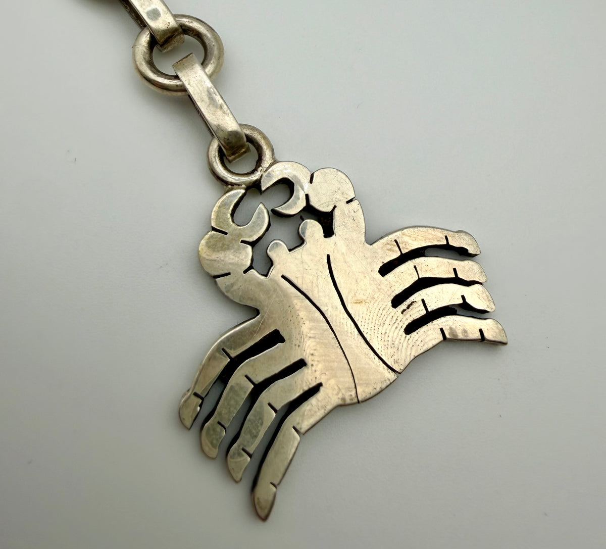 Sterling Silver “Crab” Keychain