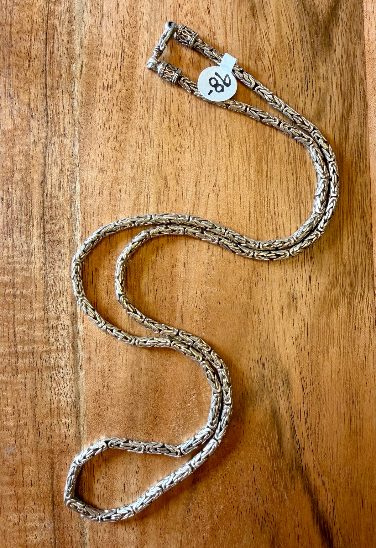 Silver Necklace Lot #4