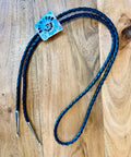 Navajo Indian Sterling Silver Bollo Tie #2