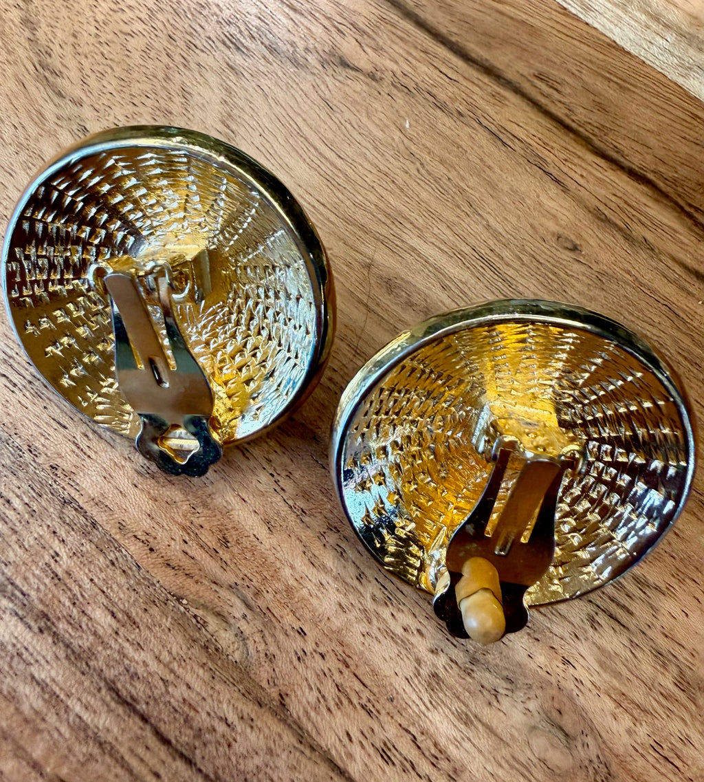 Vintage Clip Earrings