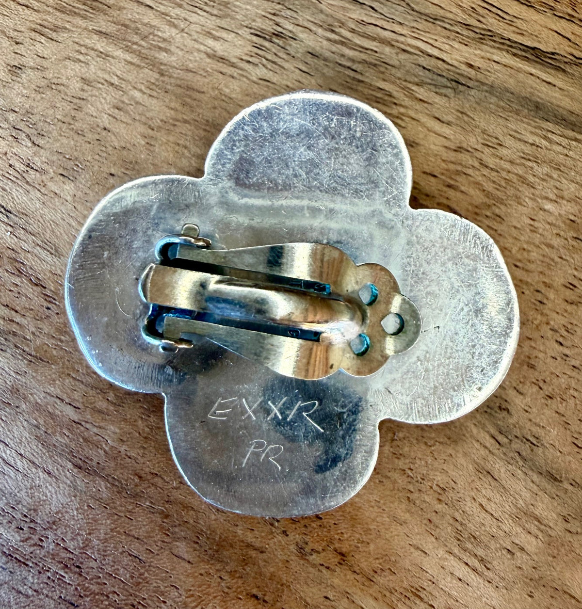 Sterling Silver Turquoise Clip Earrings