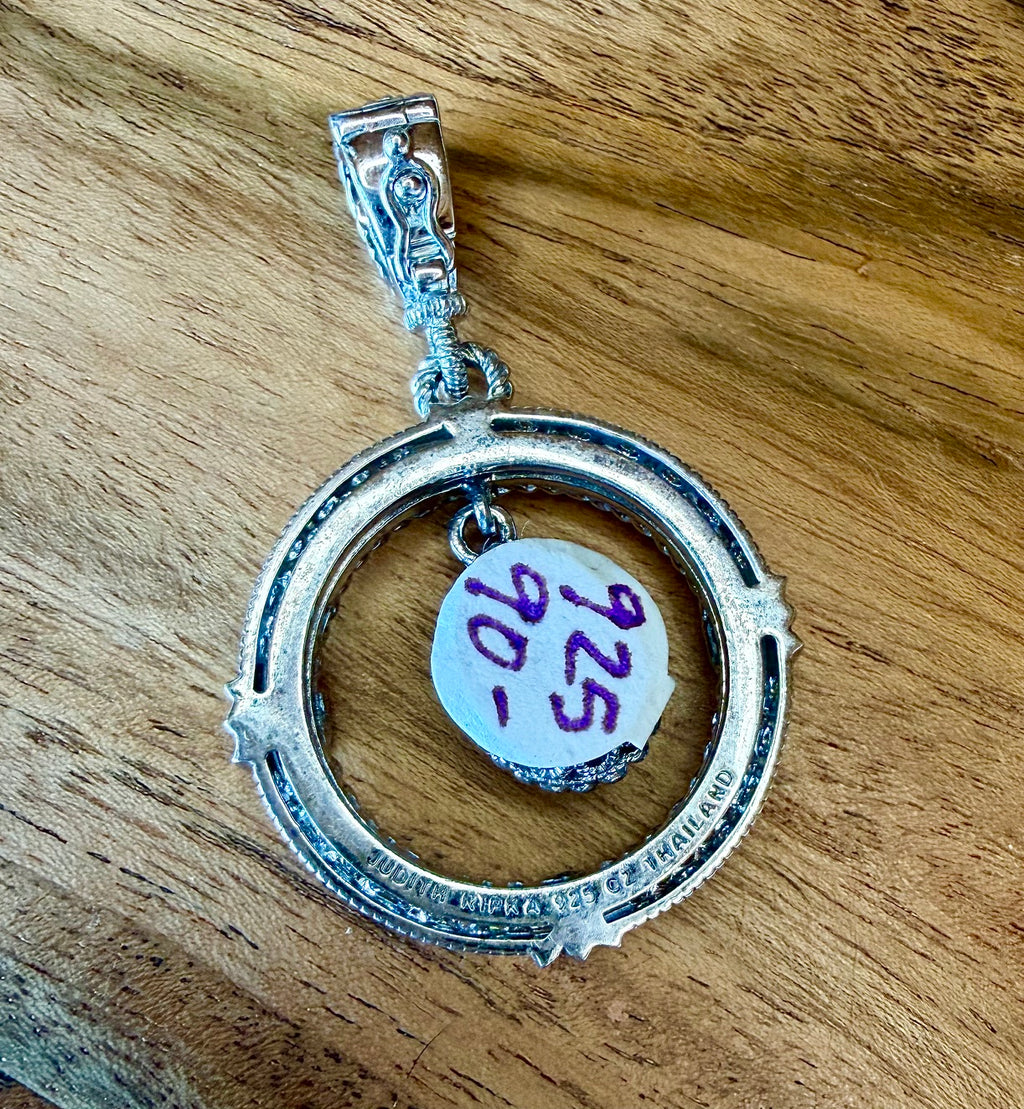 Judith Ripka Sterling Silver Pendant