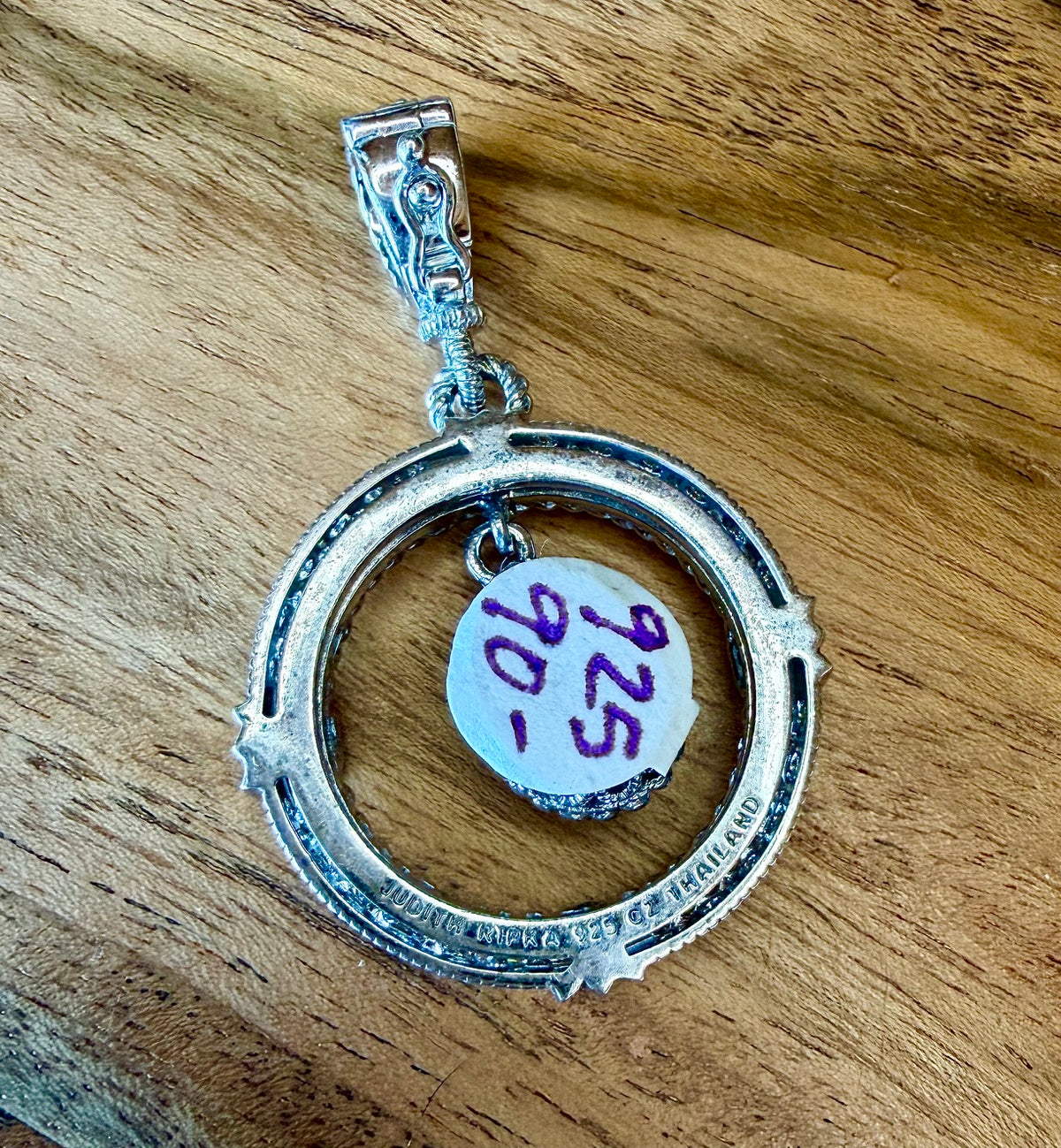Judith Ripka Sterling Silver Pendant
